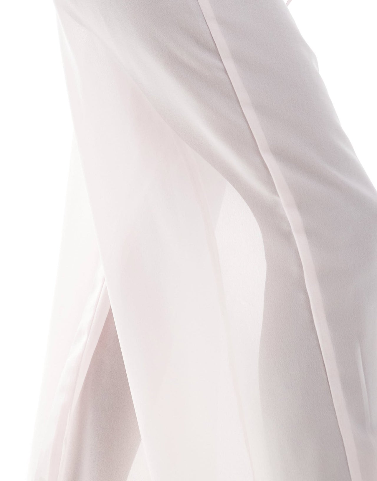 Esmee Exclusive sheer beach trousers in pink - ASOS Sample Sale
