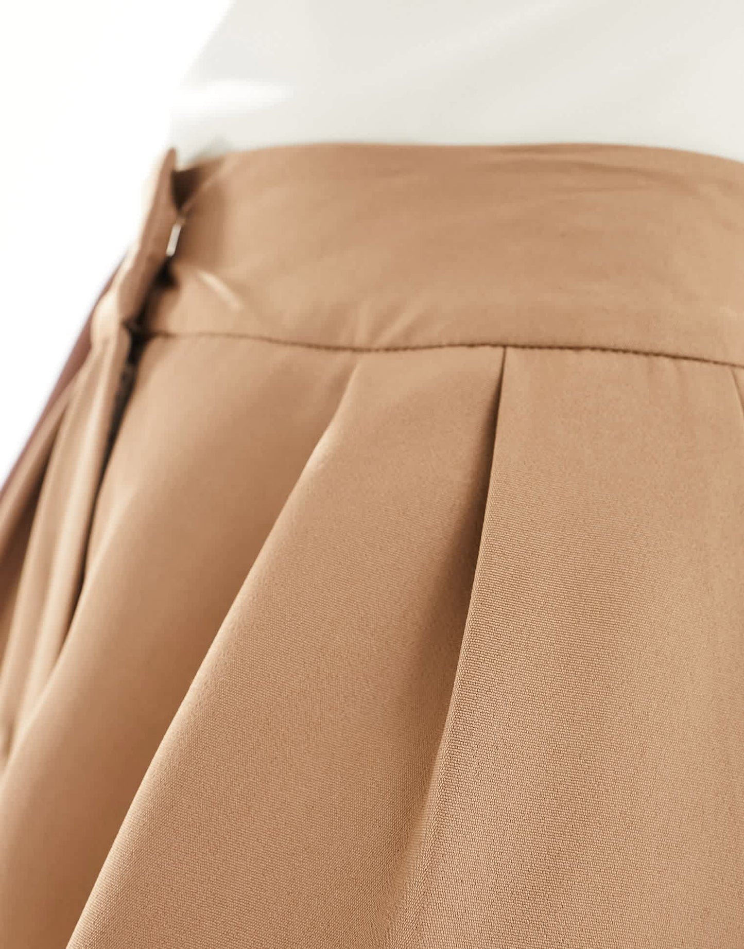 Extro & Vert tailored wideleg trousers in camel co-ord - ASOS Sample Sale