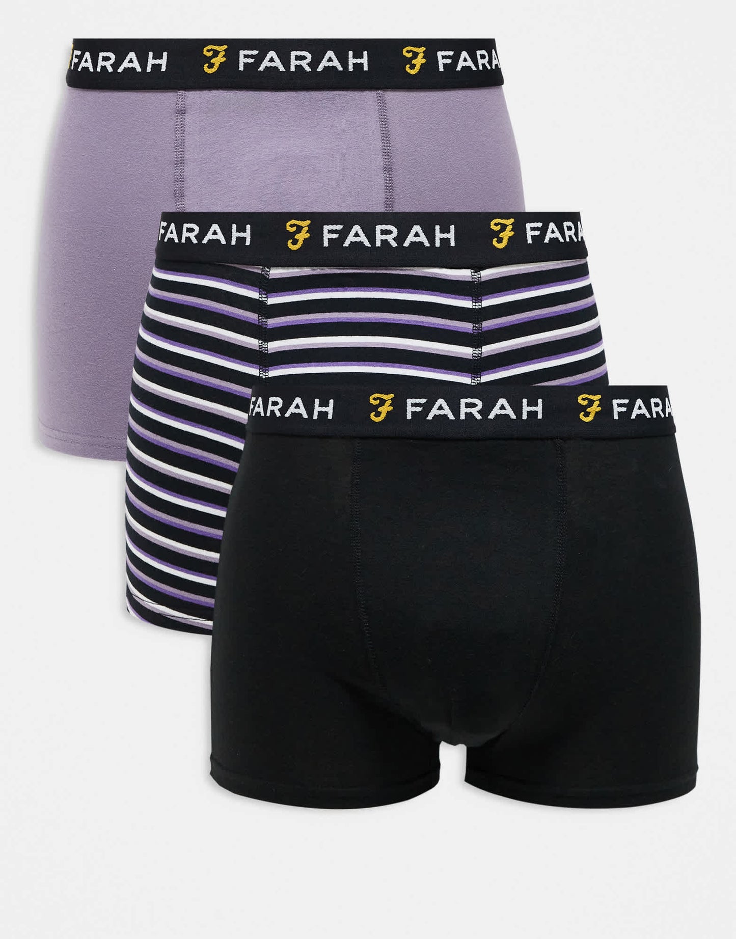 Farah 3 pack Sweeney boxers in multi - ASOS Sample Sale
