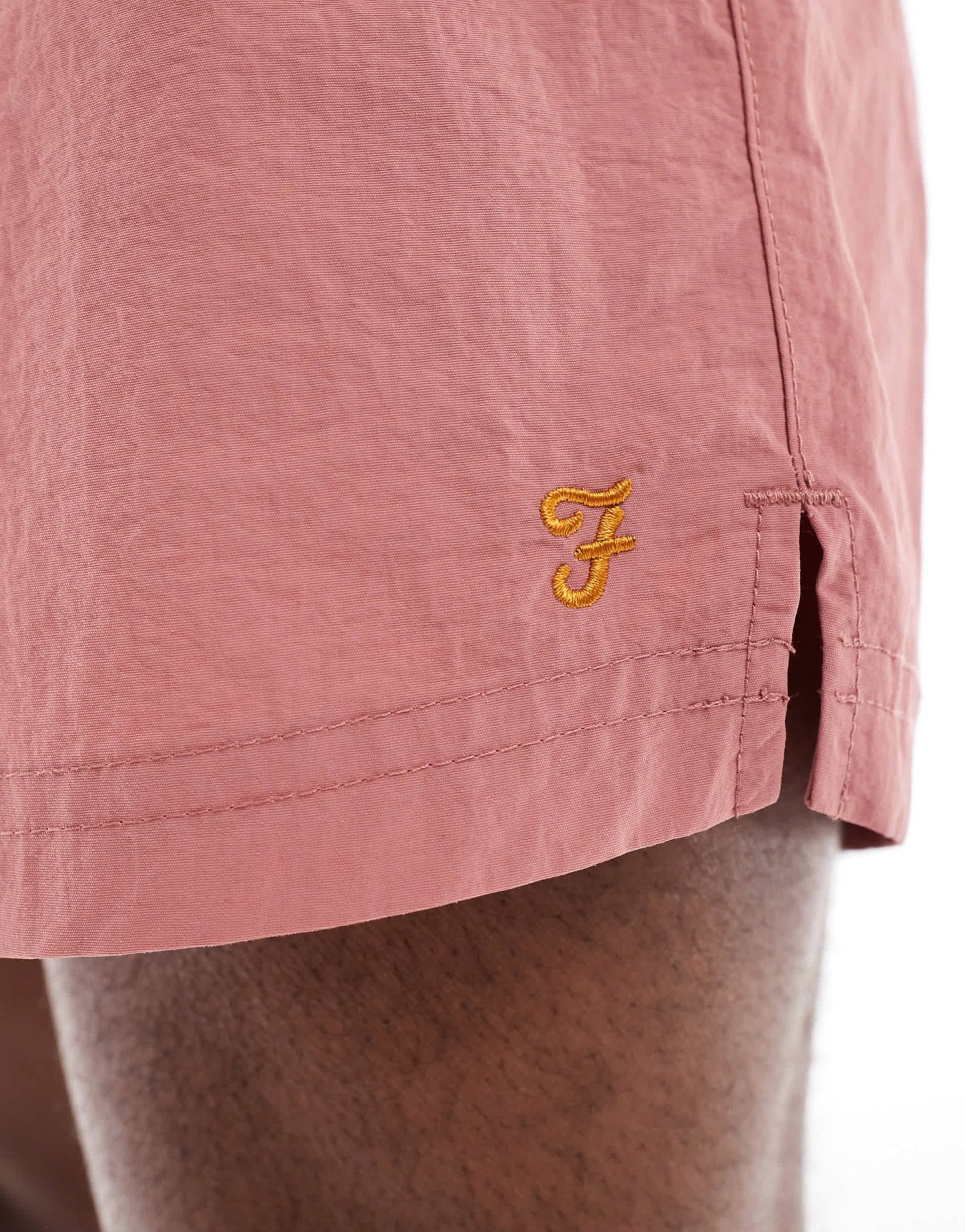 Farah colbert swim shorts in light pink - ASOS Sample Sale