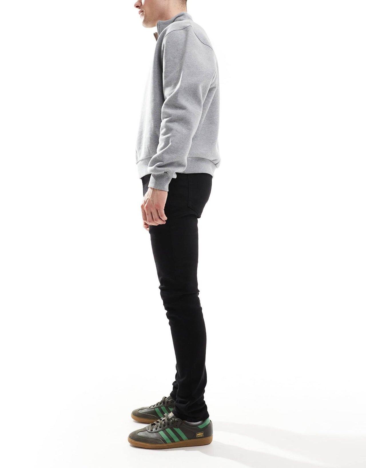 Farah drake skinny jeans in black - ASOS Sample Sale