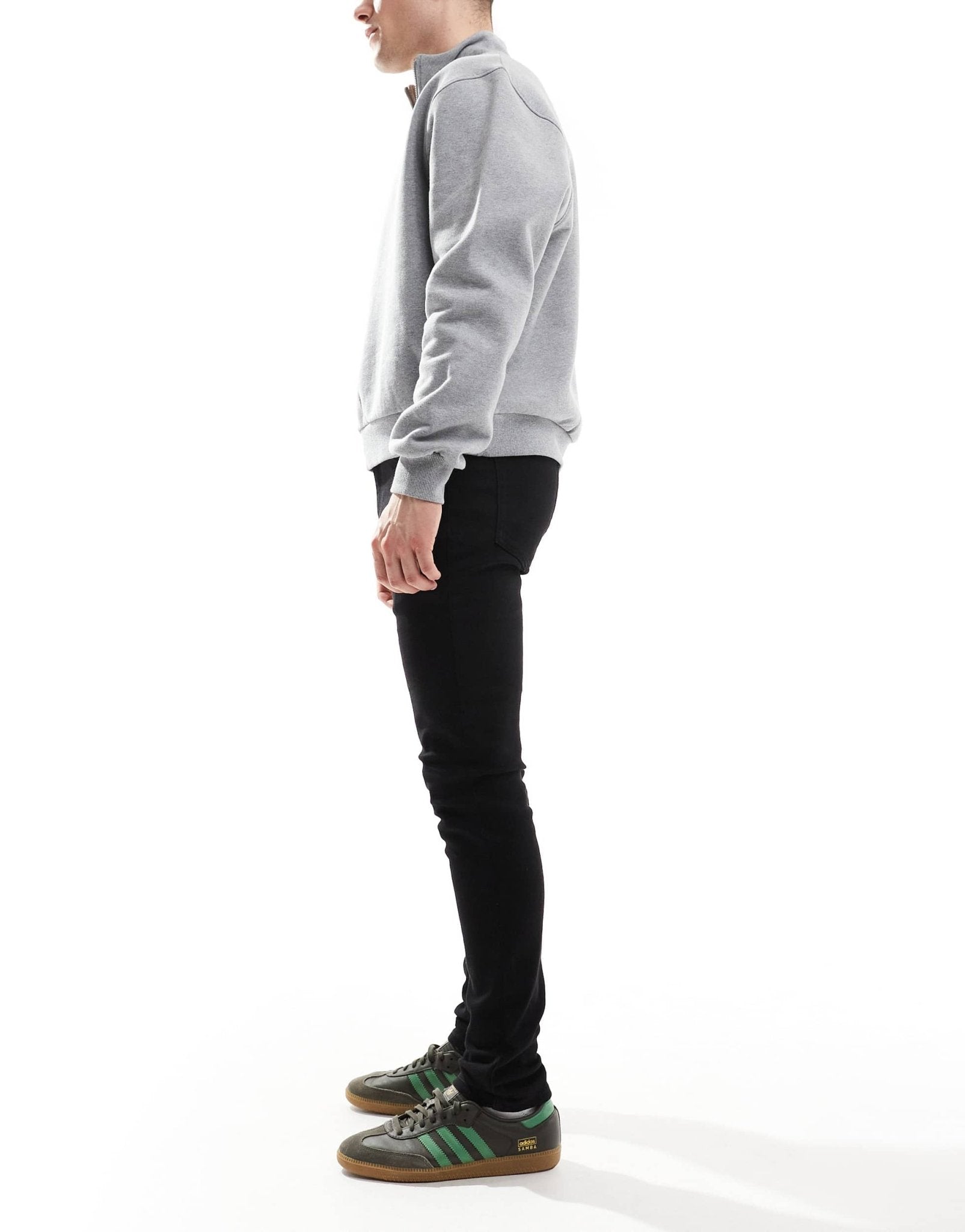 Farah drake skinny jeans in black - ASOS Sample Sale