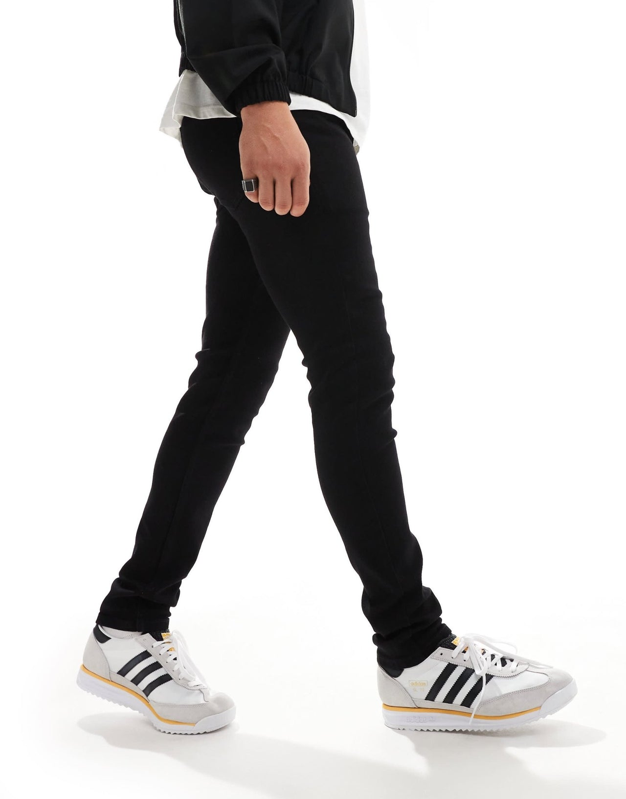 Farah Drake slim jeans in black - ASOS Sample Sale