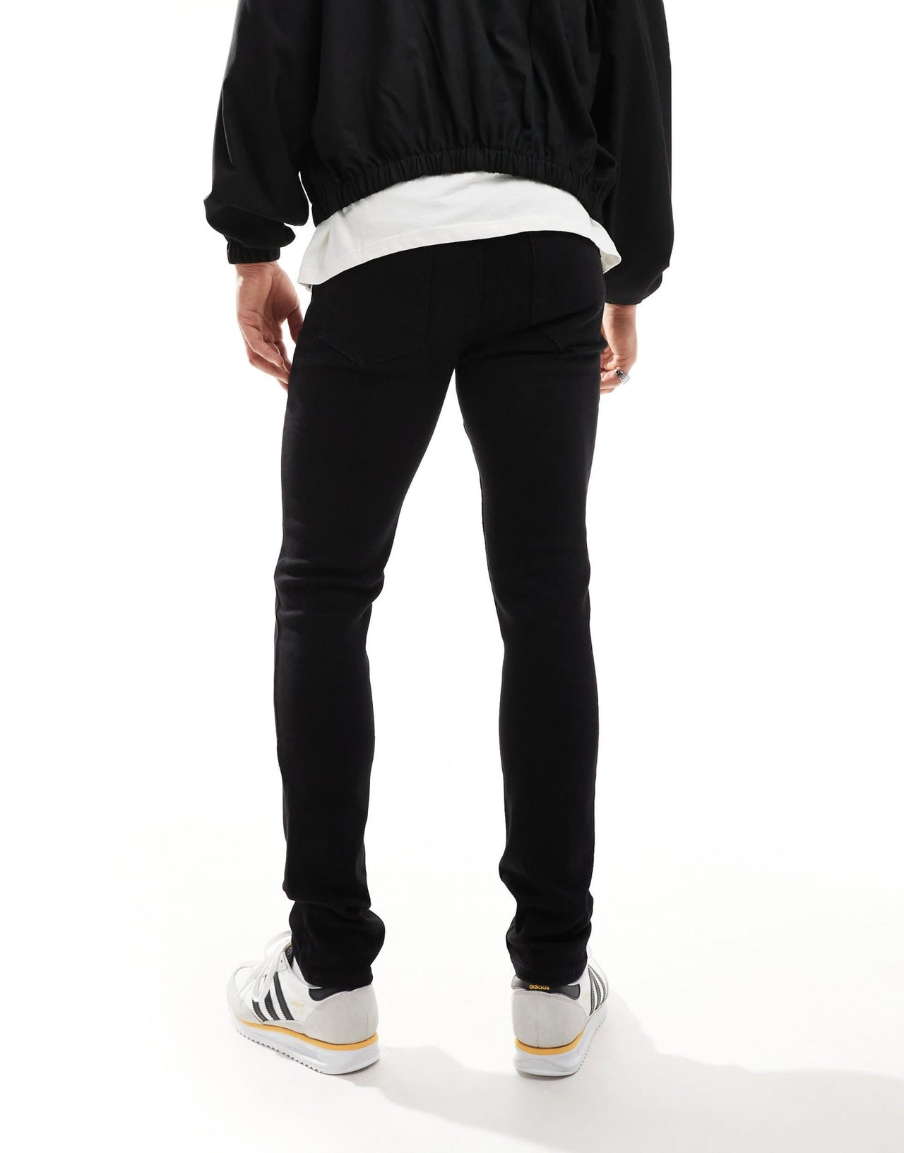 Farah Drake slim jeans in black - ASOS Sample Sale