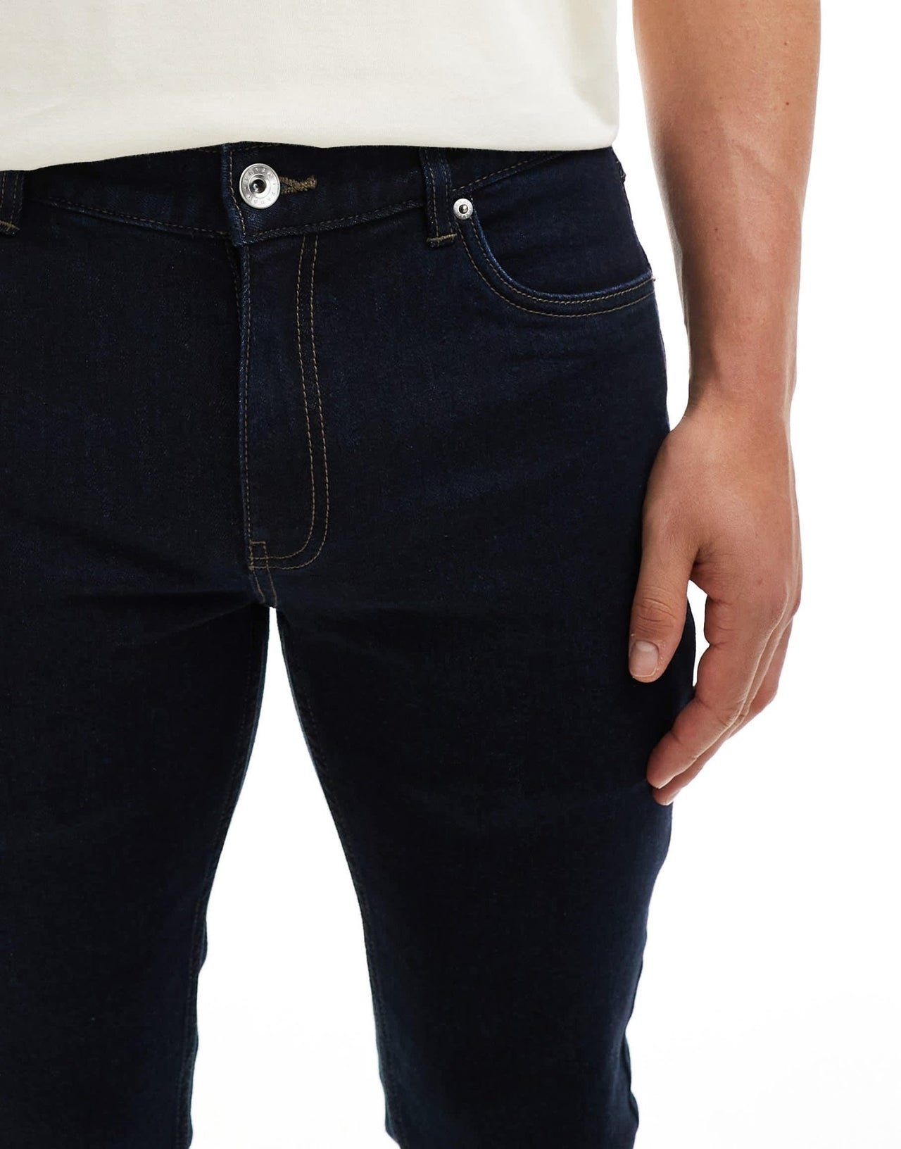Farah Drake slim jeans in denim rinse - ASOS Sample Sale