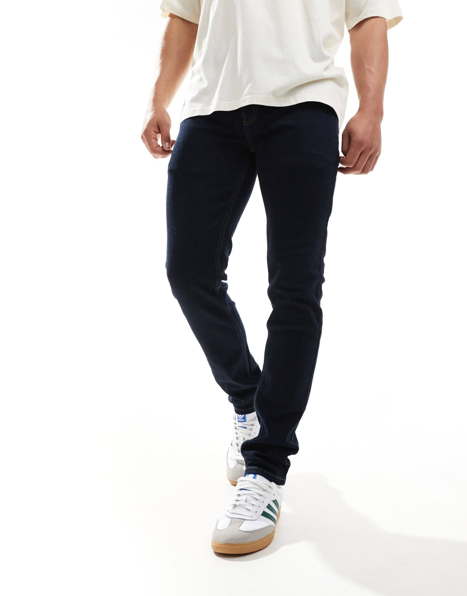Farah Drake slim jeans in denim rinse - ASOS Sample Sale