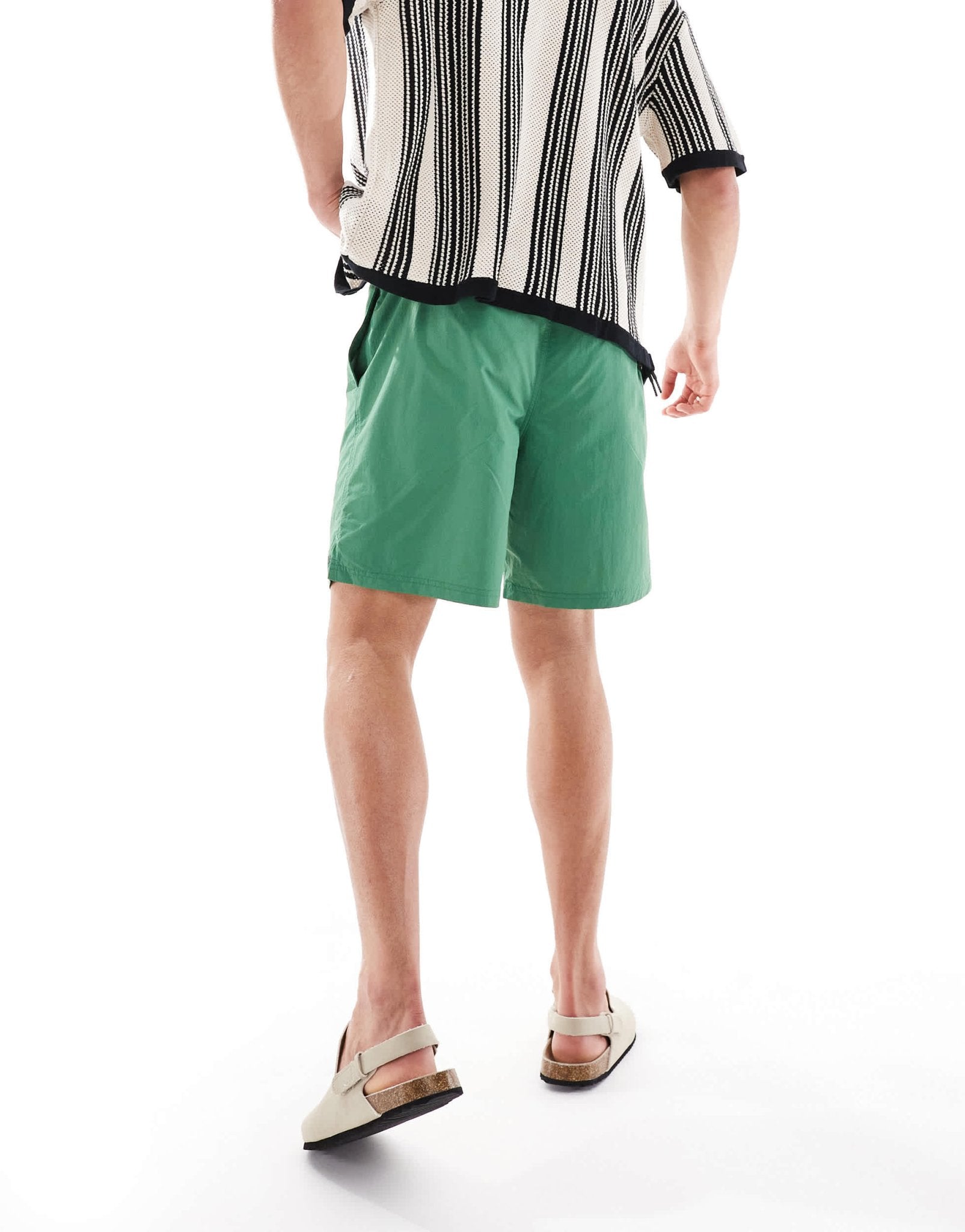 Farah edgar swim shorts in green - ASOS Sample Sale
