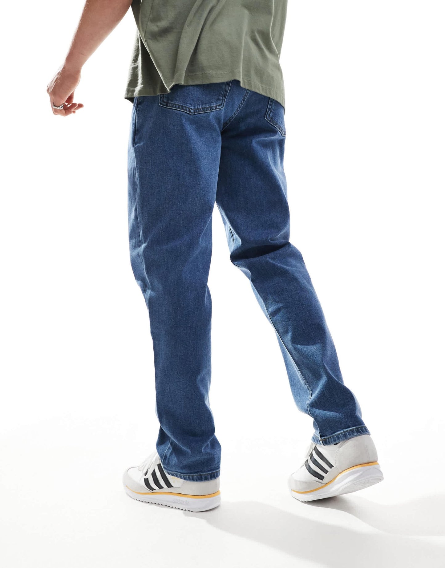 Farah Norwood loose jeans in denim wash - ASOS Sample Sale