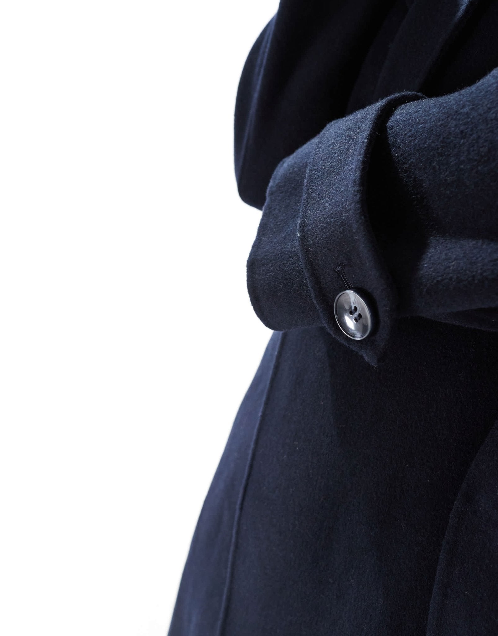 Forever New Curve oversized coat in navy - ASOS Sample Sale
