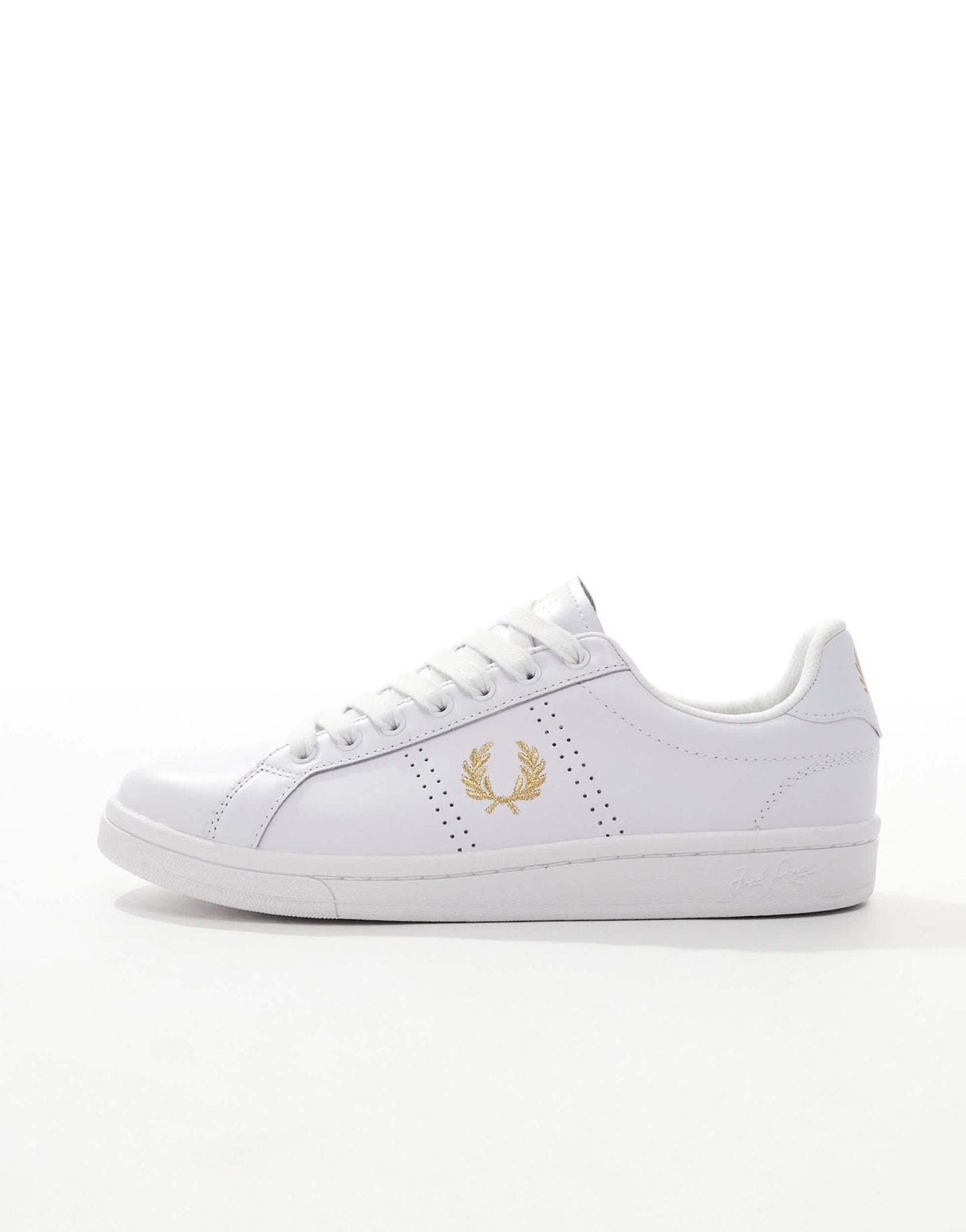 Fred Perry B721 leather trainers in white - ASOS Sample Sale