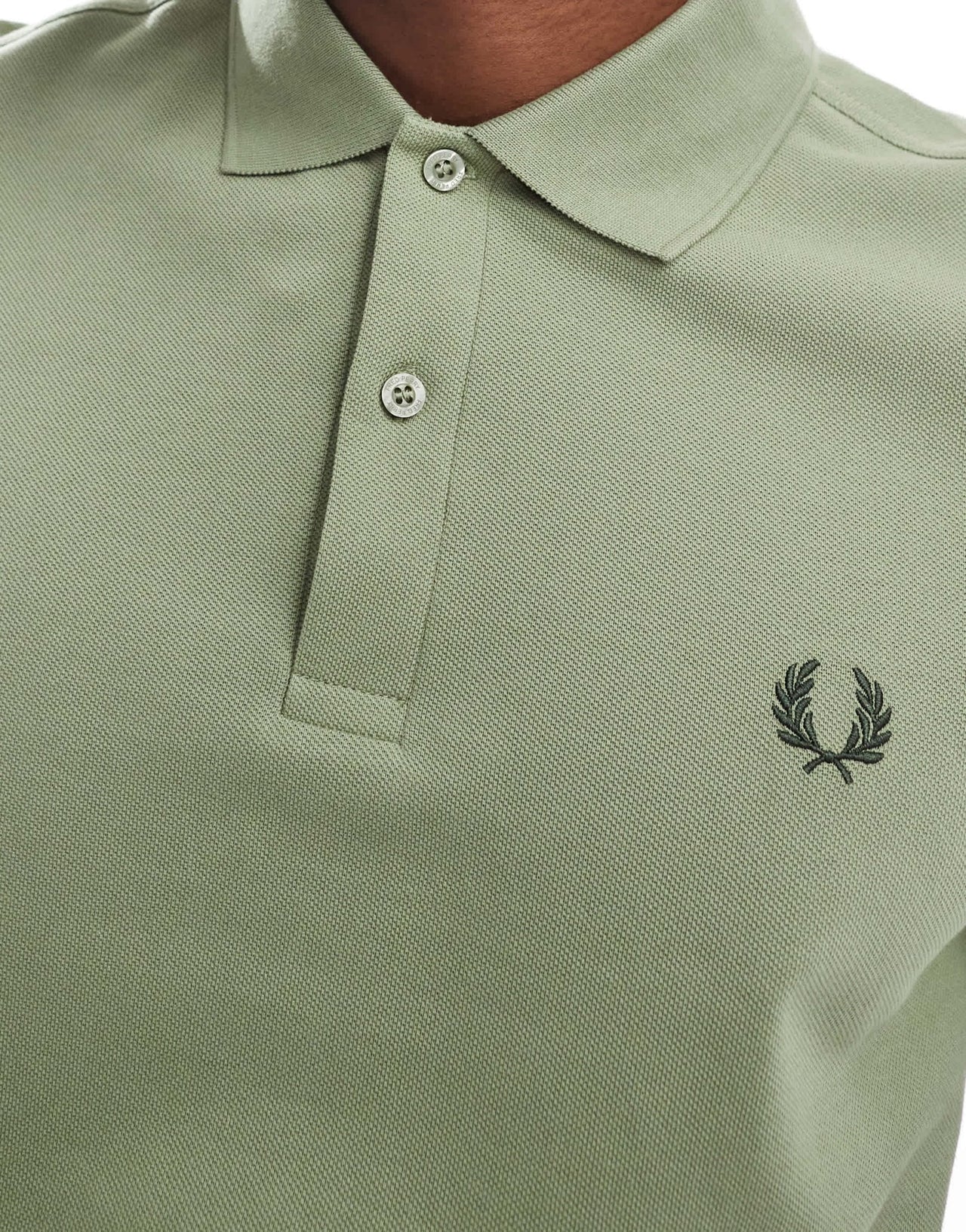 Fred Perry polo shirt in light green - ASOS Sample Sale