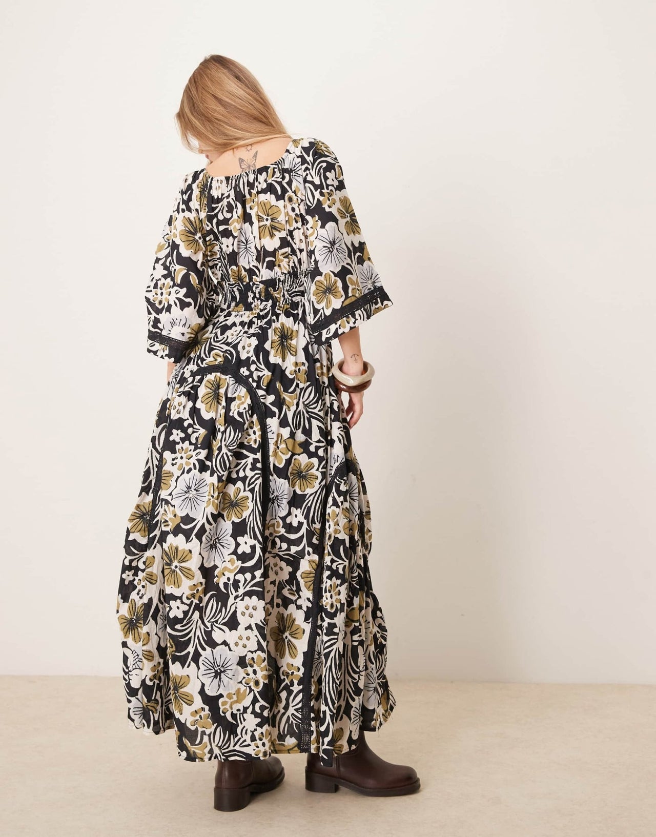 Free People dixie floral print maxi dress in multi - ASOS Sample Sale