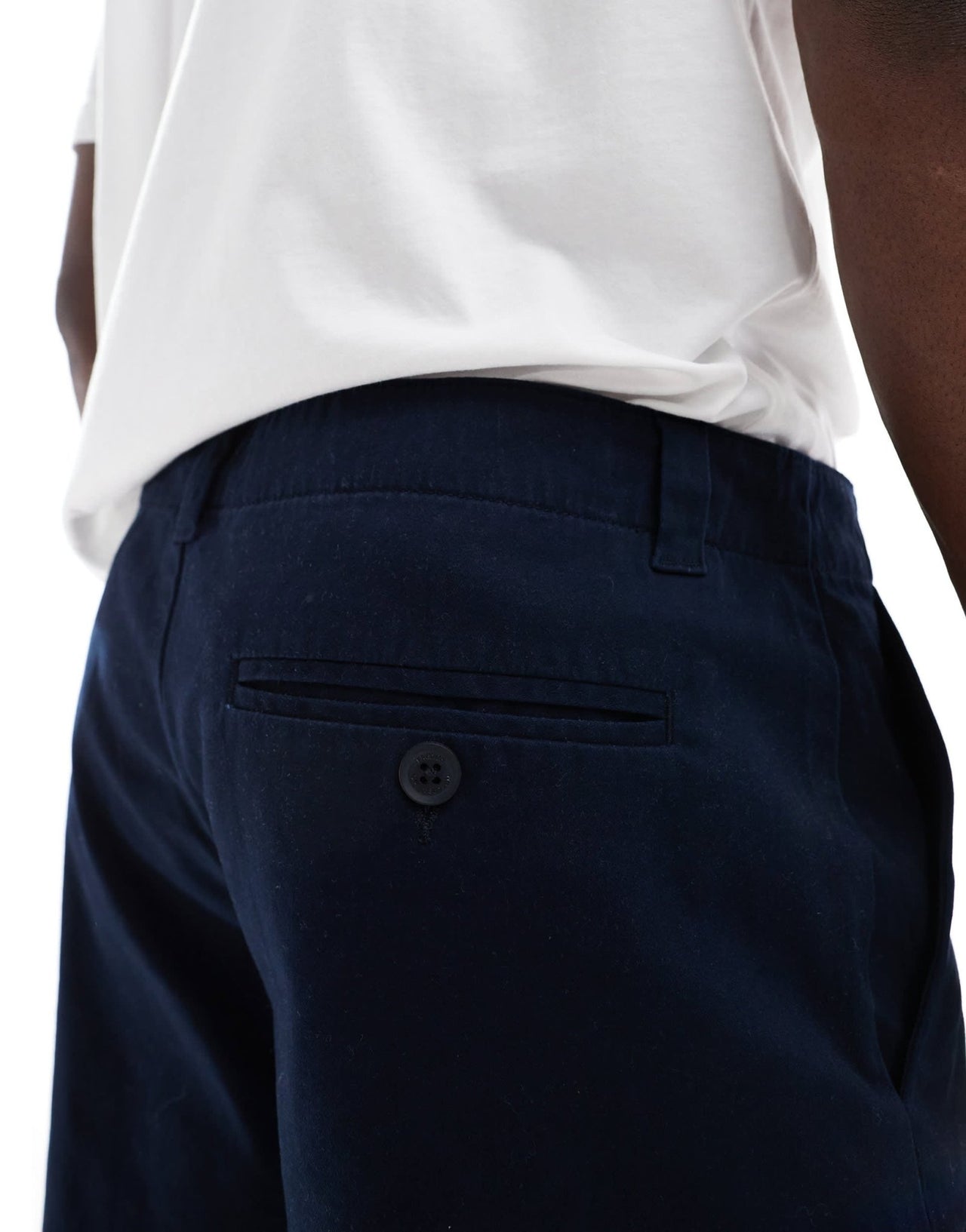 French Connection cargo pocket shorts in navy - ASOS Sample Sale