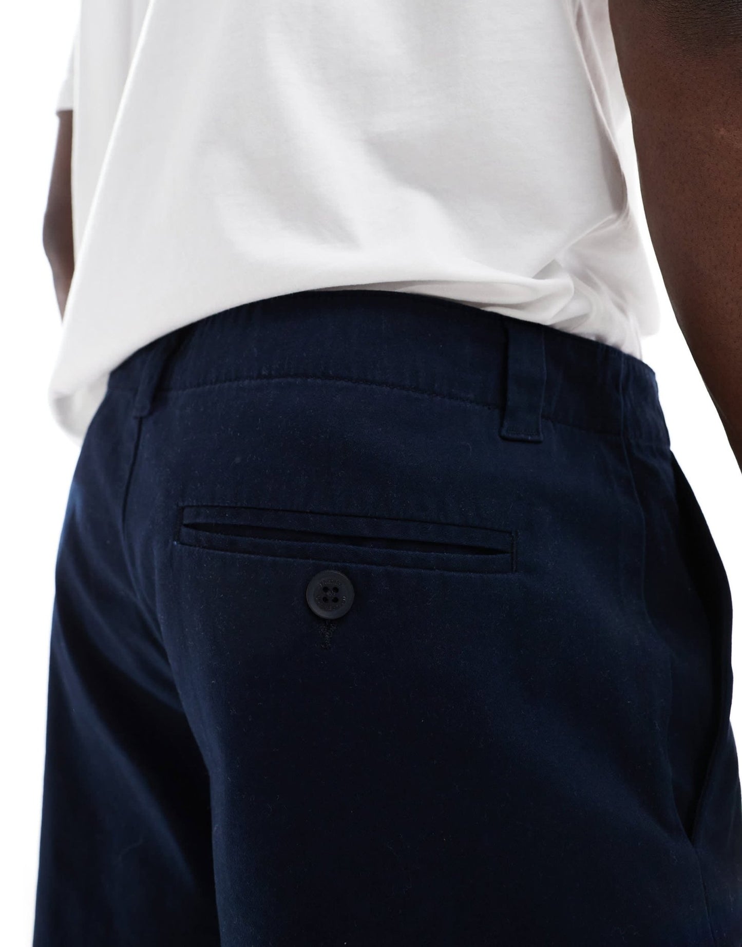 French Connection cargo pocket shorts in navy - ASOS Sample Sale