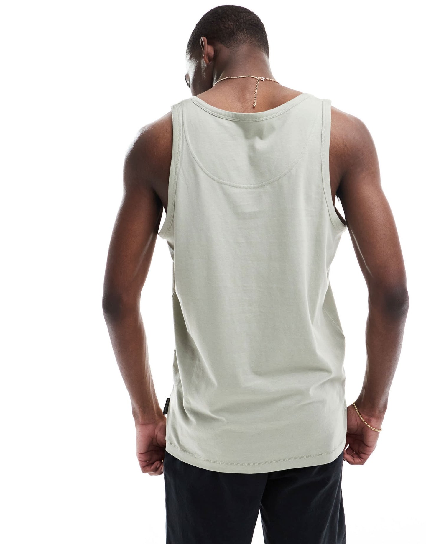 French Connection essential vest in sage - ASOS Sample Sale