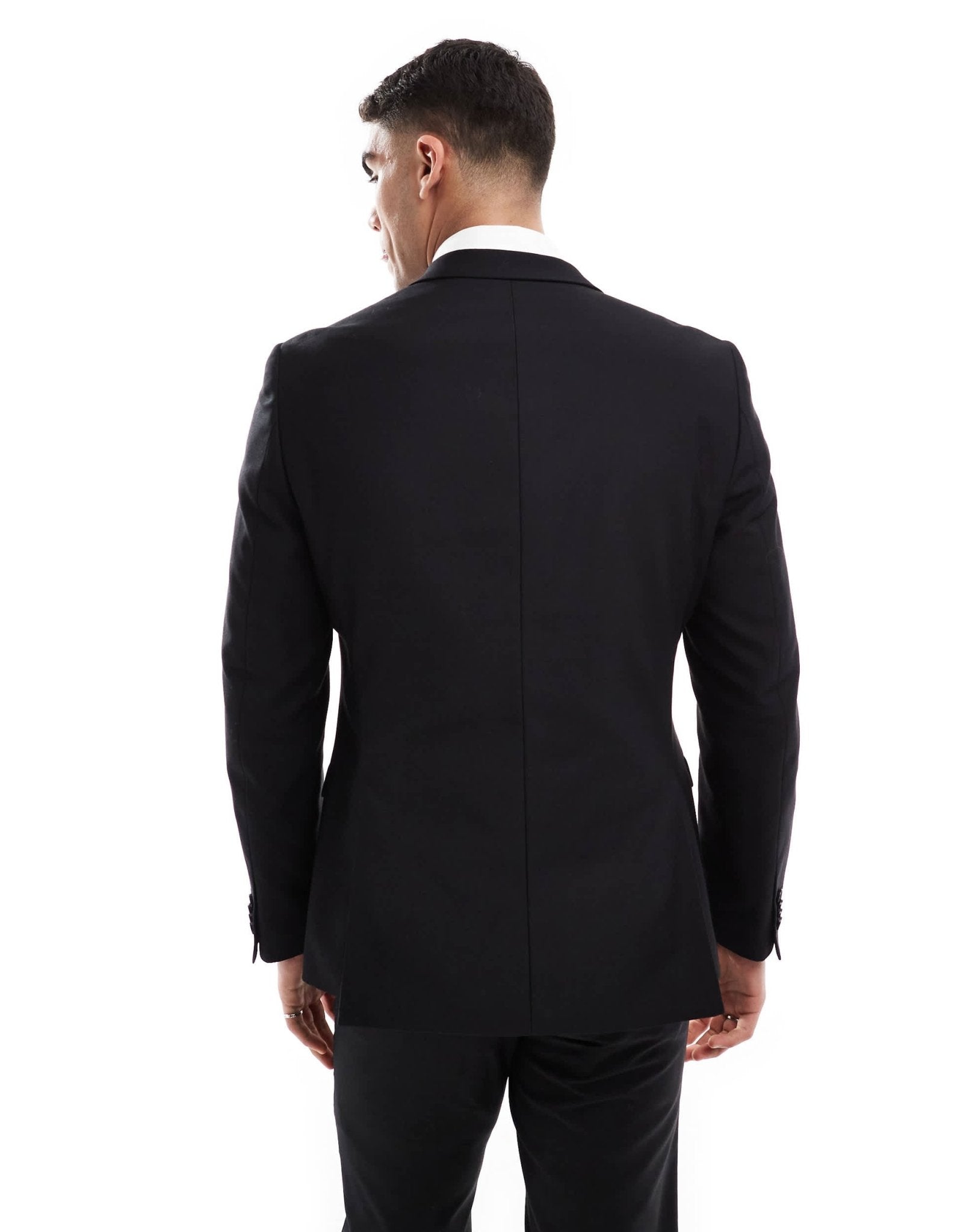 French Connection formal suit jacket co-ord in black - ASOS Sample Sale
