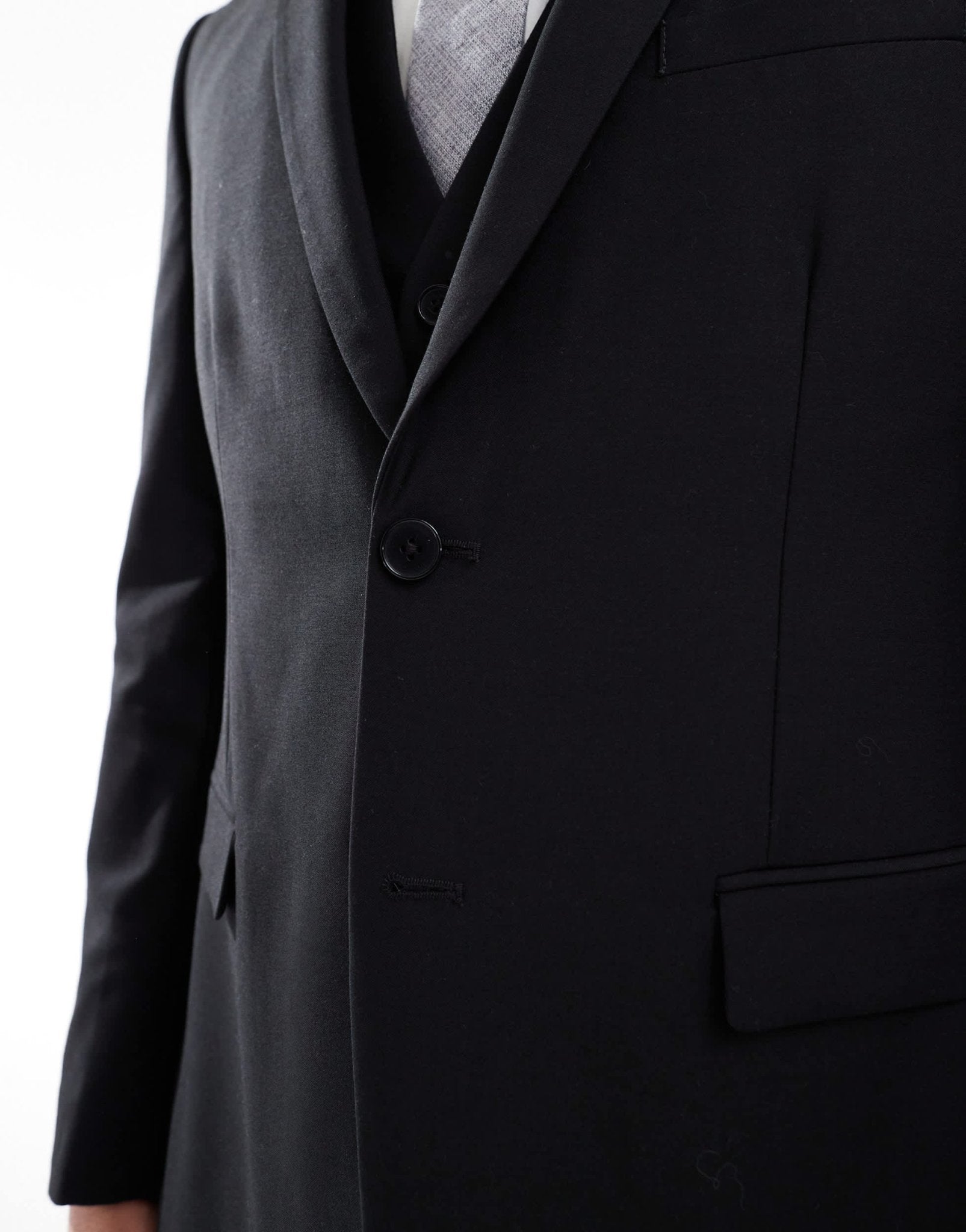 French Connection formal suit jacket co-ord in black - ASOS Sample Sale