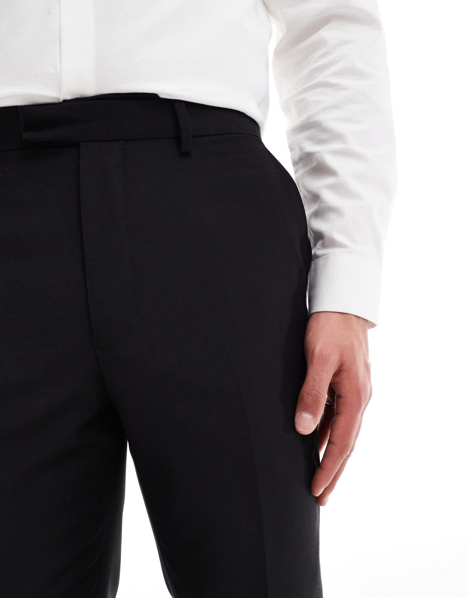French Connection formal suit trousers co - ord in black - ASOS Sample Sale