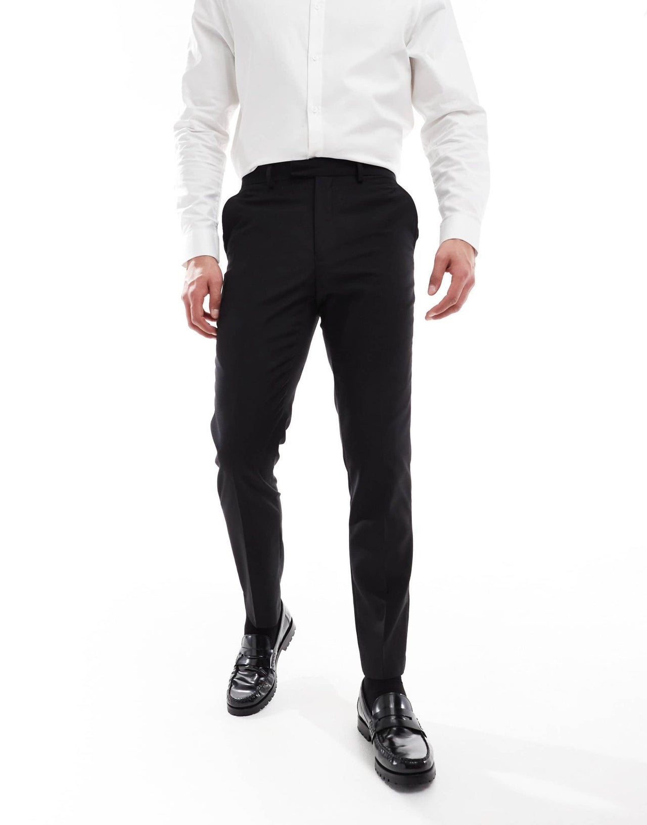 French Connection formal suit trousers co - ord in black - ASOS Sample Sale