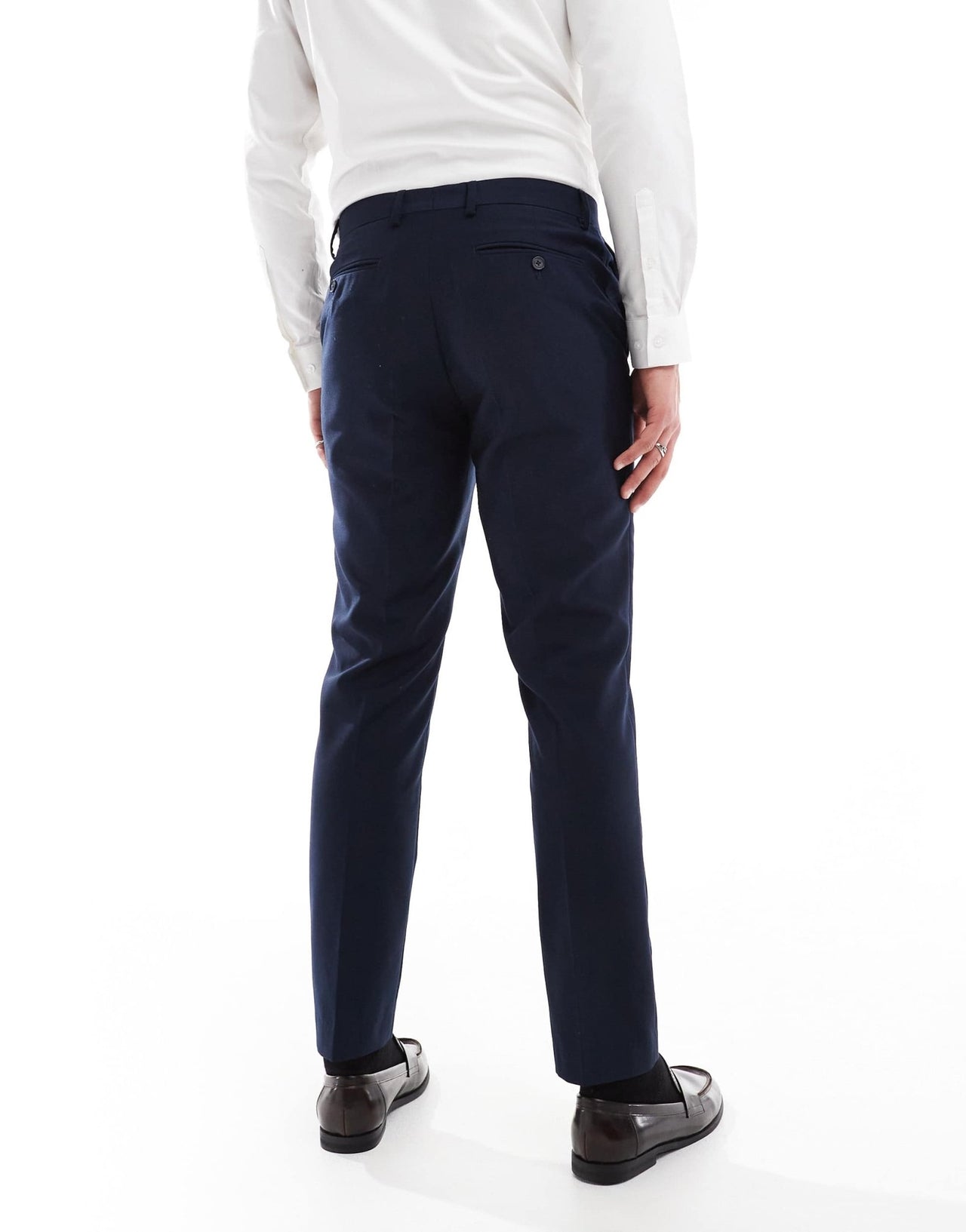 French Connection formal suit trousers co-ord in marine navy - ASOS Sample Sale