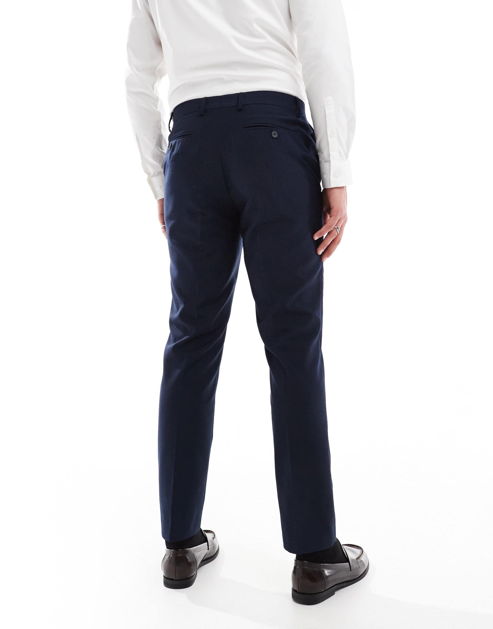French Connection formal suit trousers co-ord in marine navy - ASOS Sample Sale