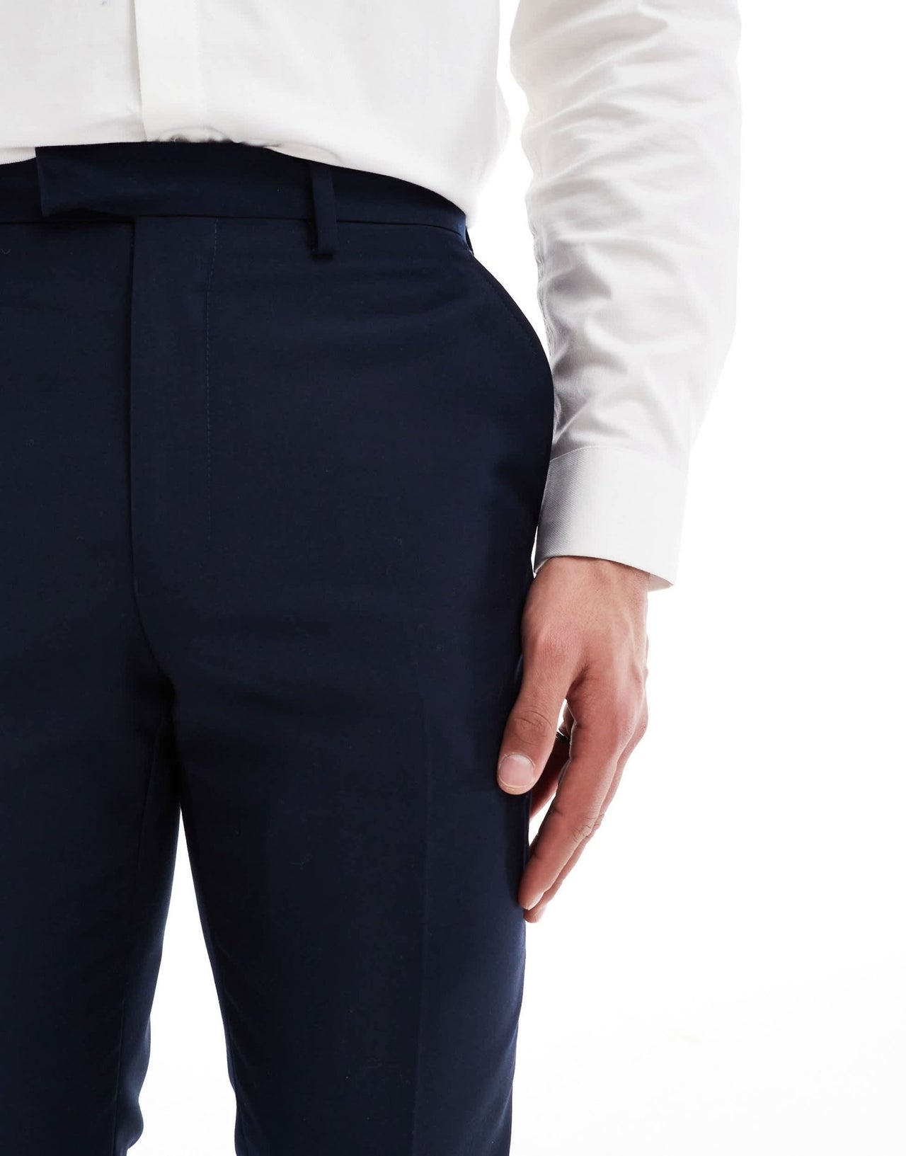 French Connection formal suit trousers co-ord in marine navy - ASOS Sample Sale