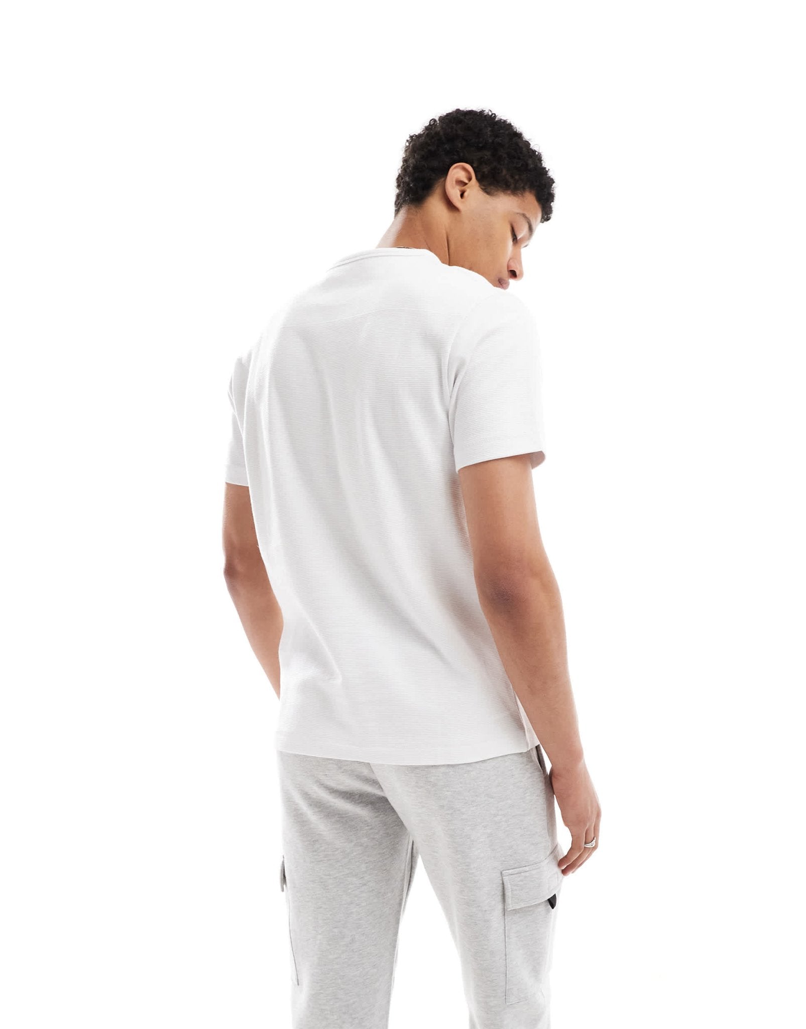 French Connection micro ottoman t-shirt in white - ASOS Sample Sale