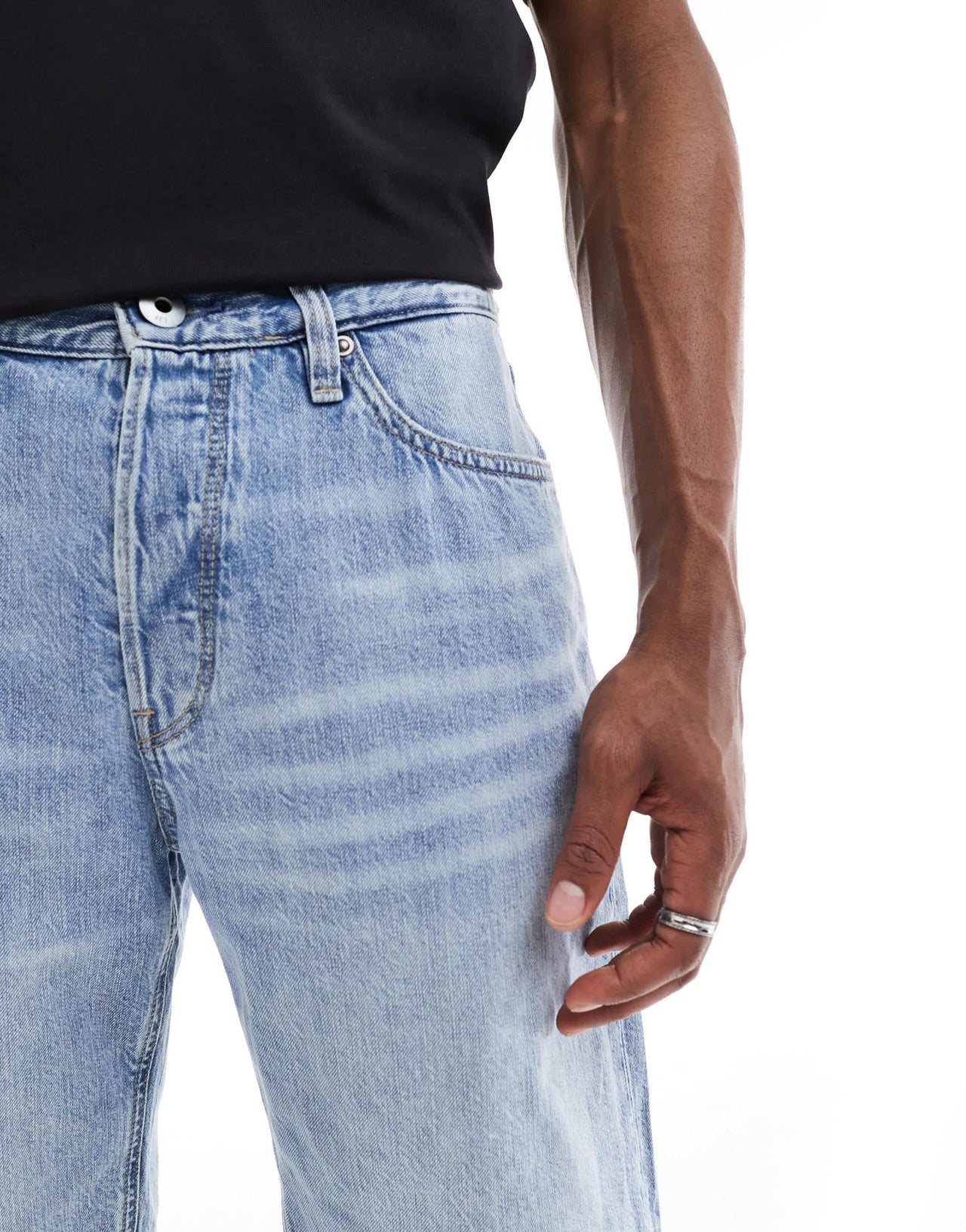 G-Star dakota denim shorts in lightwash blue - ASOS Sample Sale