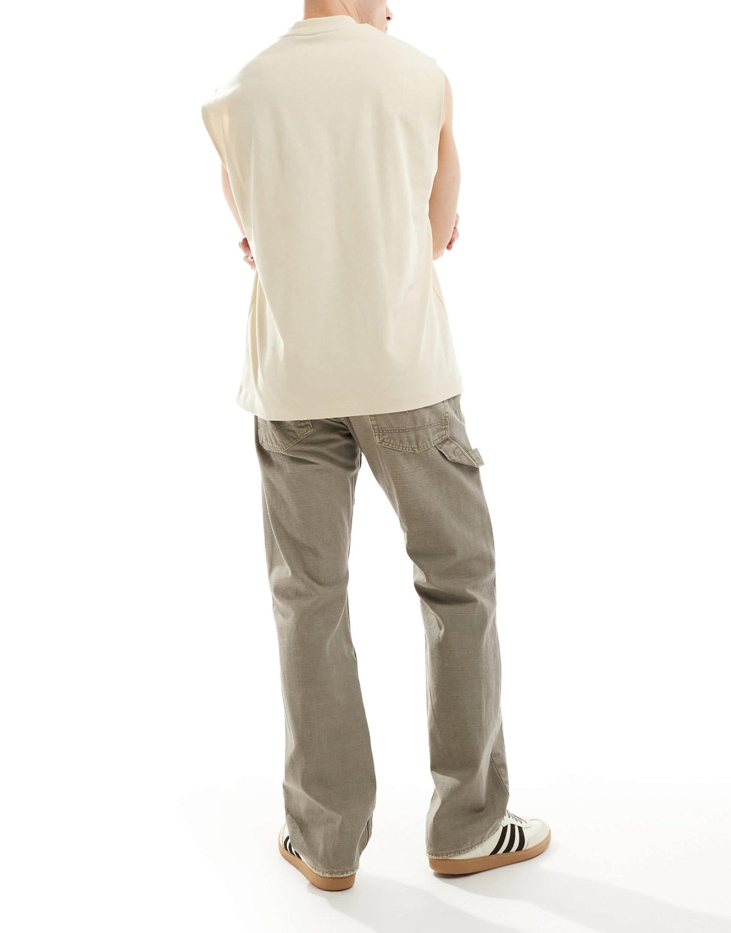 G - Star lenney bootcut denim jeans in beige - ASOS Sample Sale