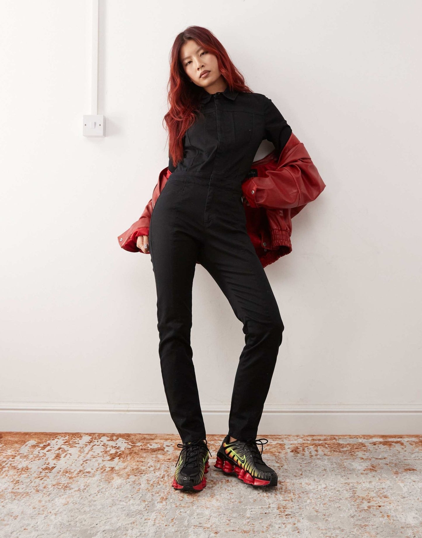 G - Star short sleeve utility jumpsuit in black - ASOS Sample Sale