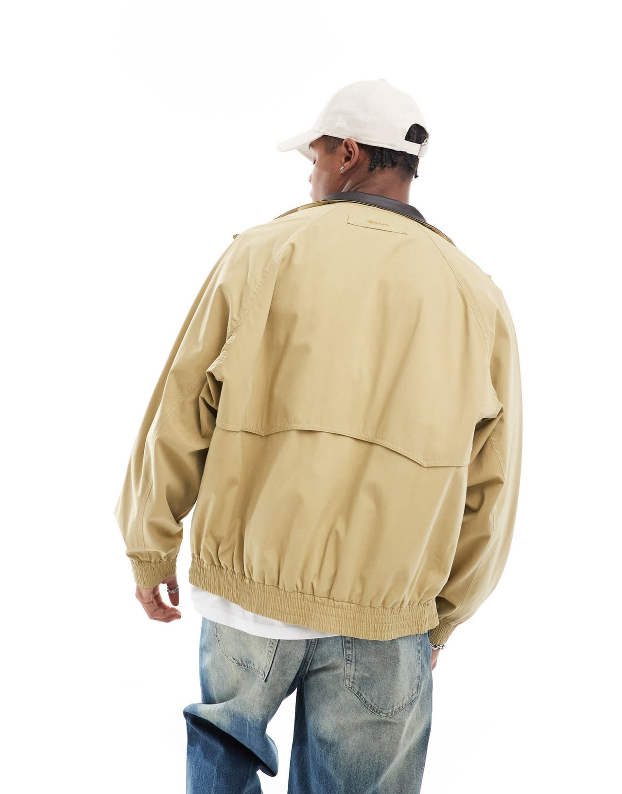 GANT 75th Anniversary Capsule harrington jacket in beige - ASOS Sample Sale