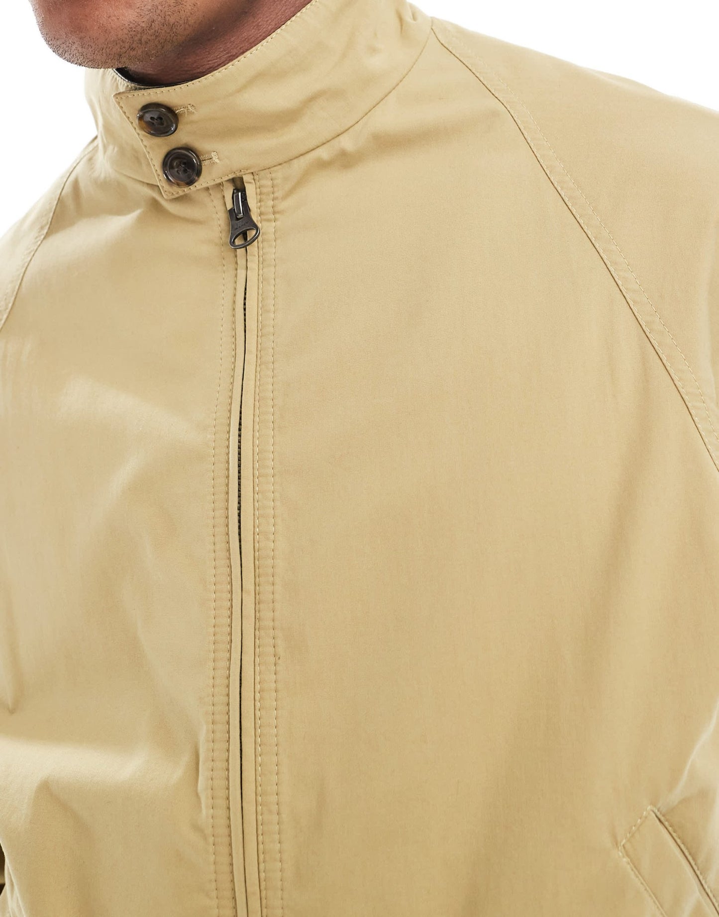 GANT 75th Anniversary Capsule harrington jacket in beige - ASOS Sample Sale