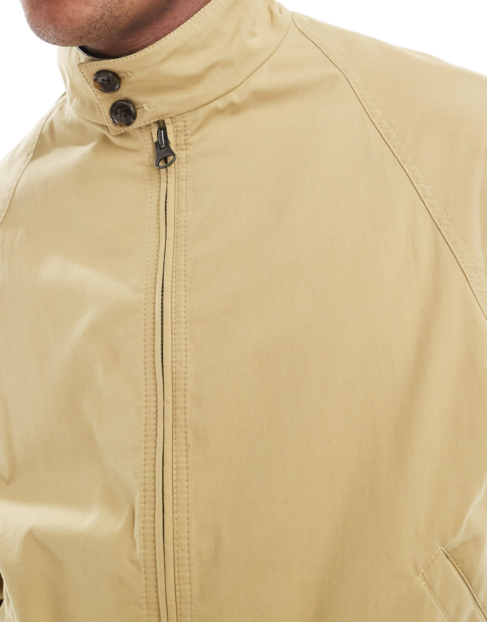 GANT 75th Anniversary Capsule harrington jacket in beige - ASOS Sample Sale