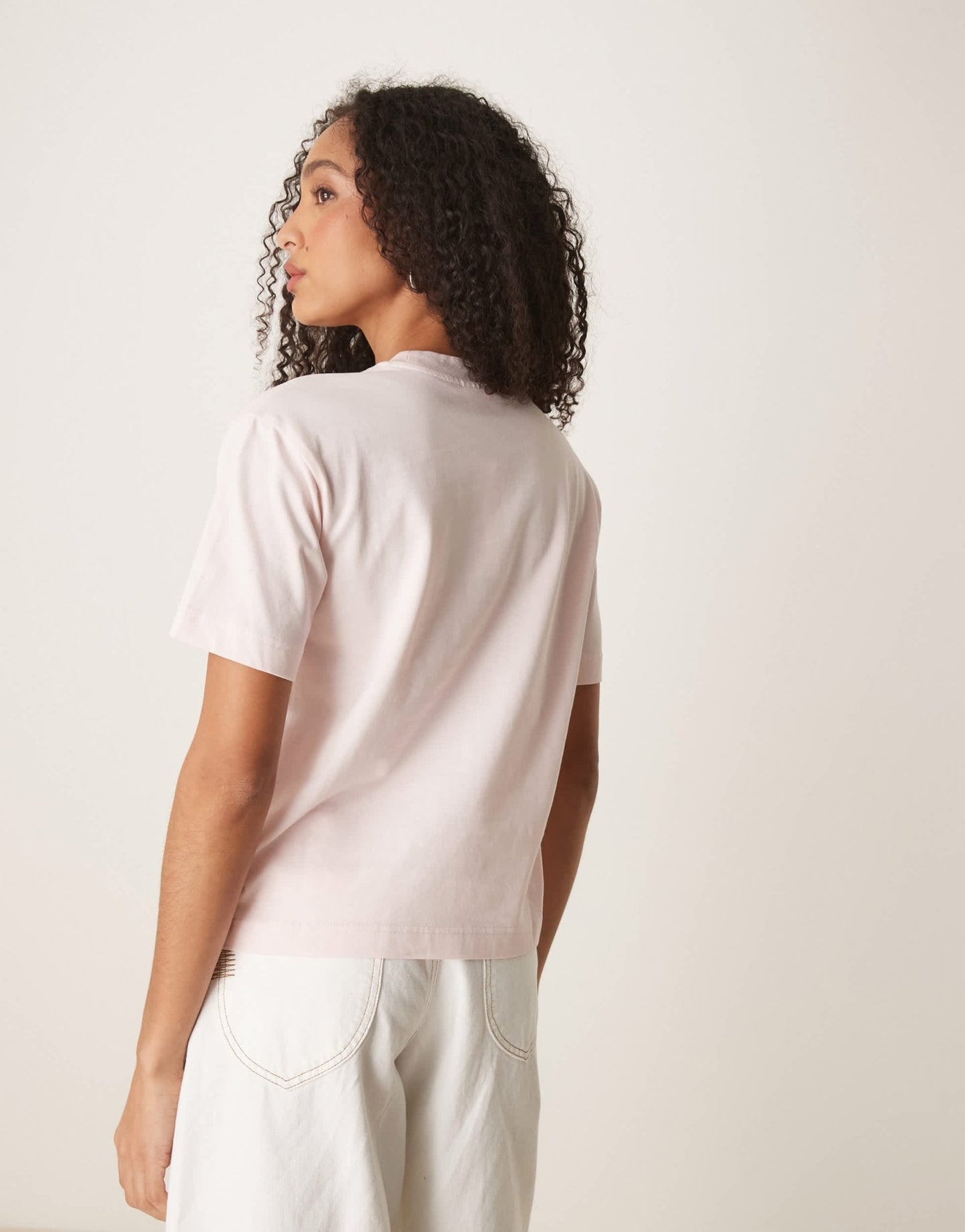 Gina Tricot short sleeve t-shirt in pink - ASOS Sample Sale