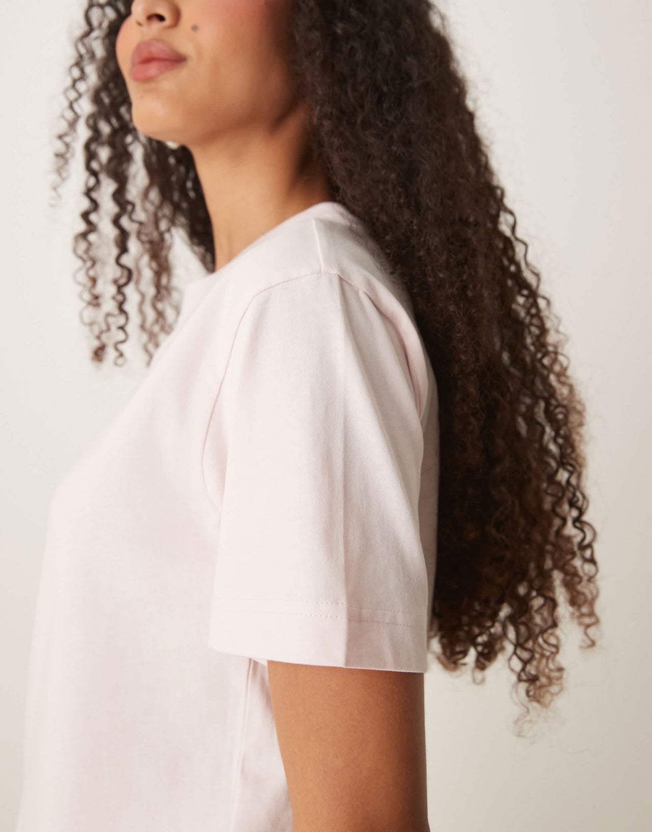 Gina Tricot short sleeve t-shirt in pink - ASOS Sample Sale