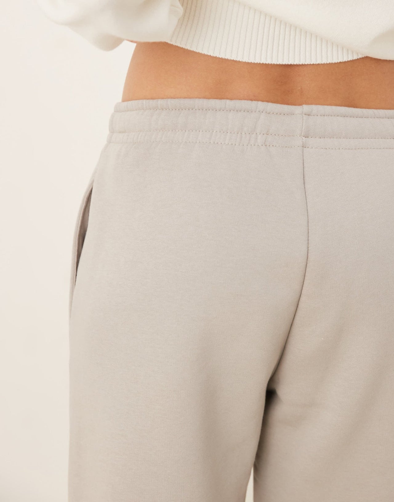 Gina Tricot straight leg joggers in light grey - ASOS Sample Sale