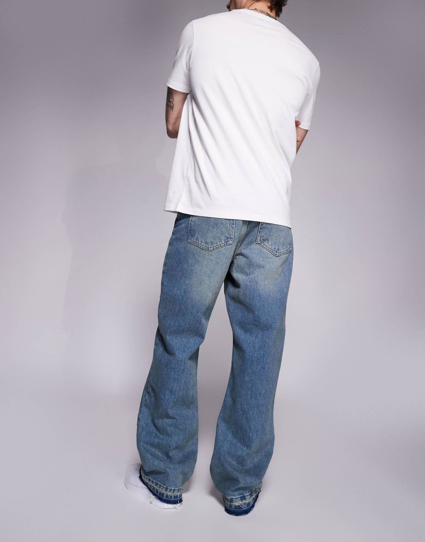 Good For Nothing baggy jeans in blue - ASOS Sample Sale