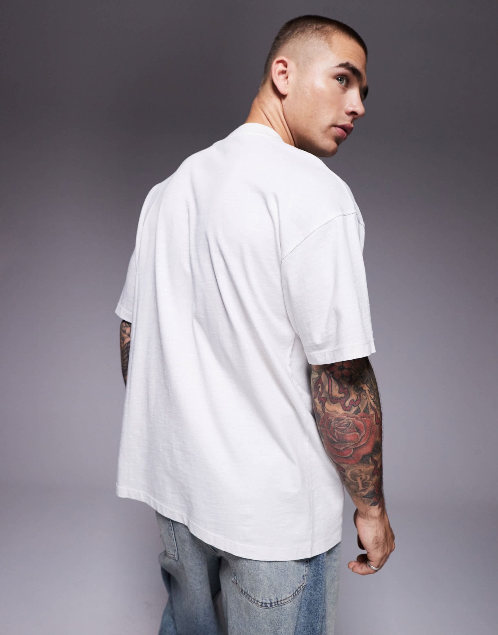 Good For Nothing oversized luck t-shirt in off white - ASOS Sample Sale
