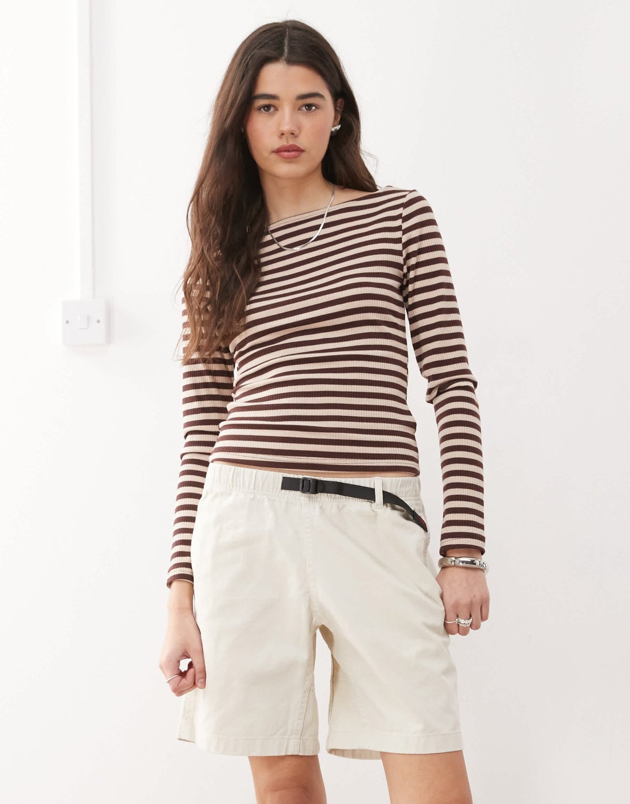 Gramicci G shorts in greige - ASOS Sample Sale