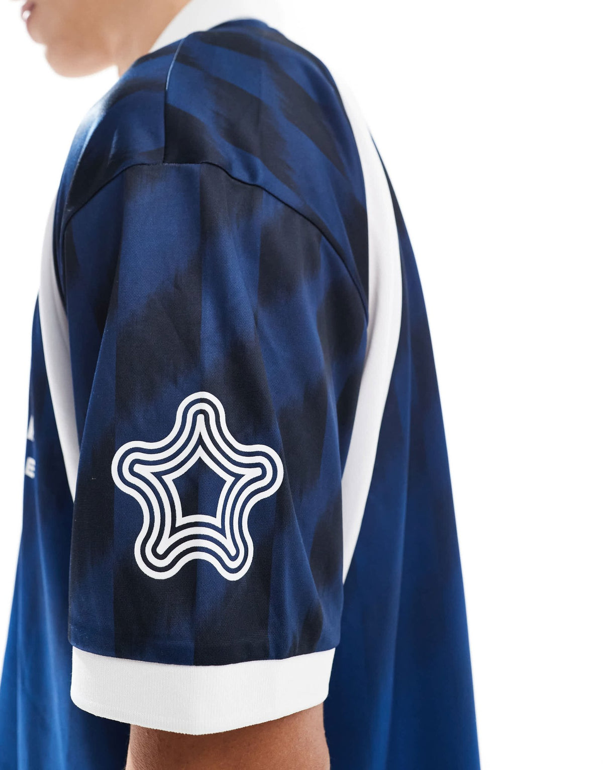 Hollister polo top with golf motif detail in navy - ASOS Sample Sale