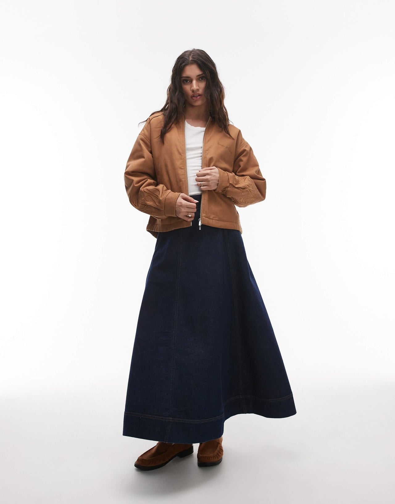 House of Sunny canvas worker jacket in tan - ASOS Sample Sale