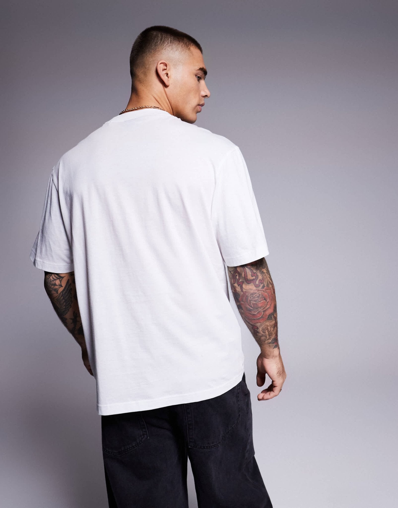 HUGO BLUE hotdog print t-shirt in white - ASOS Sample Sale