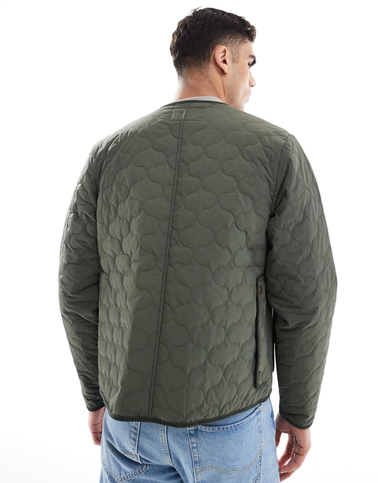 Hunter quilted jacket in green - ASOS Sample Sale