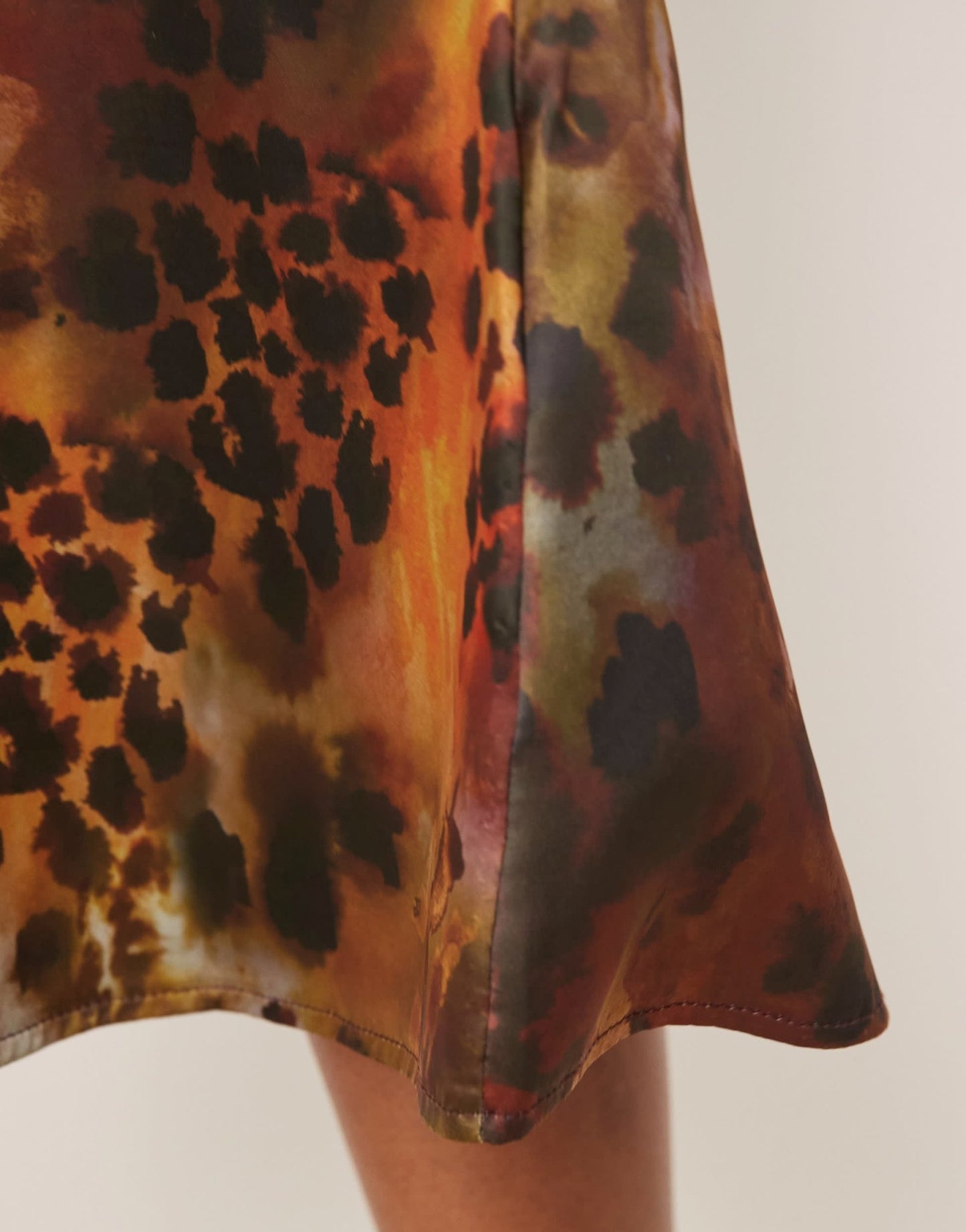 Isabelle Pennington-Edmead Martinique Skirt in tiger shell print - ASOS Sample Sale