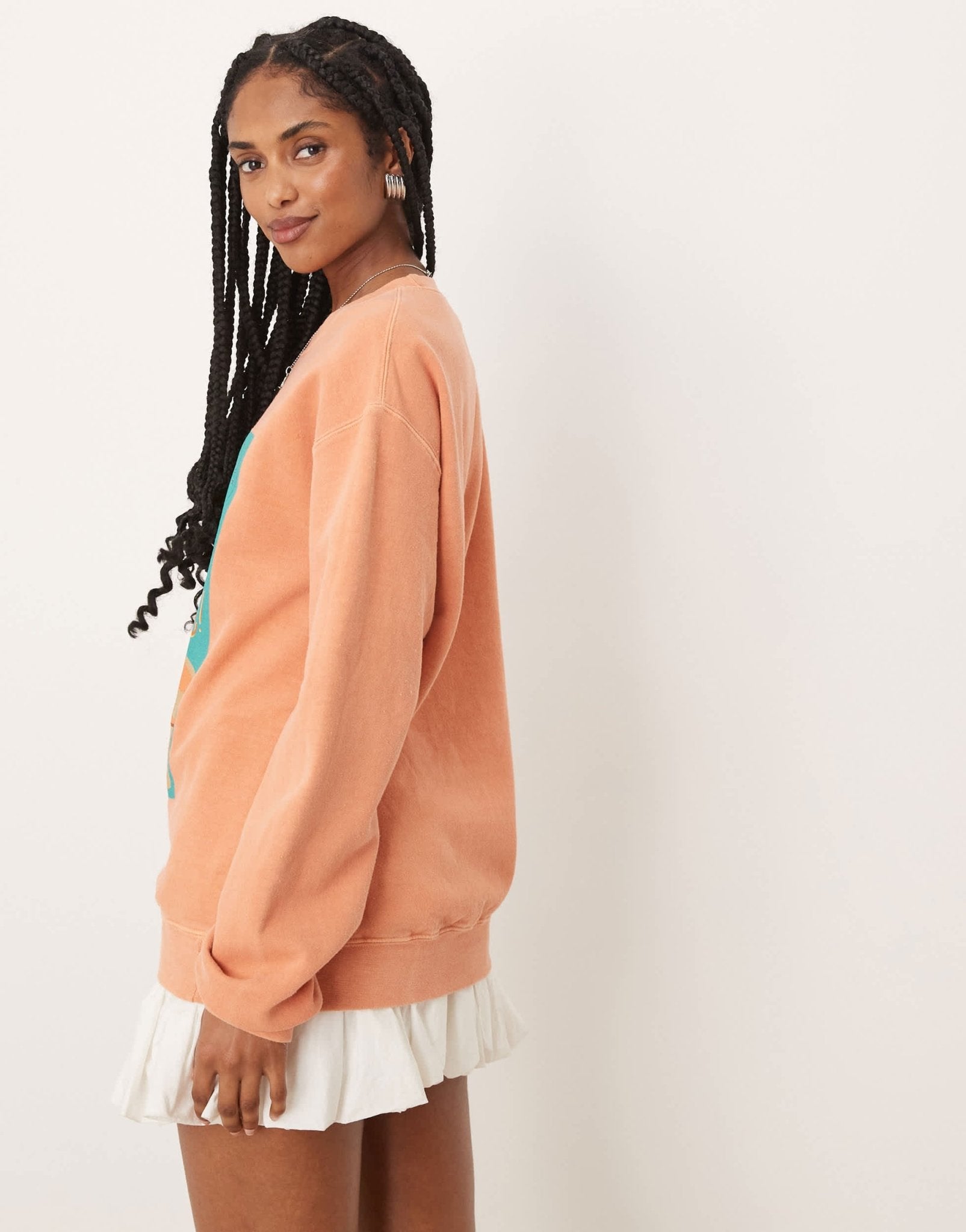 Isabelle Pennington-Edmead postcard sweatshirt - ASOS Sample Sale