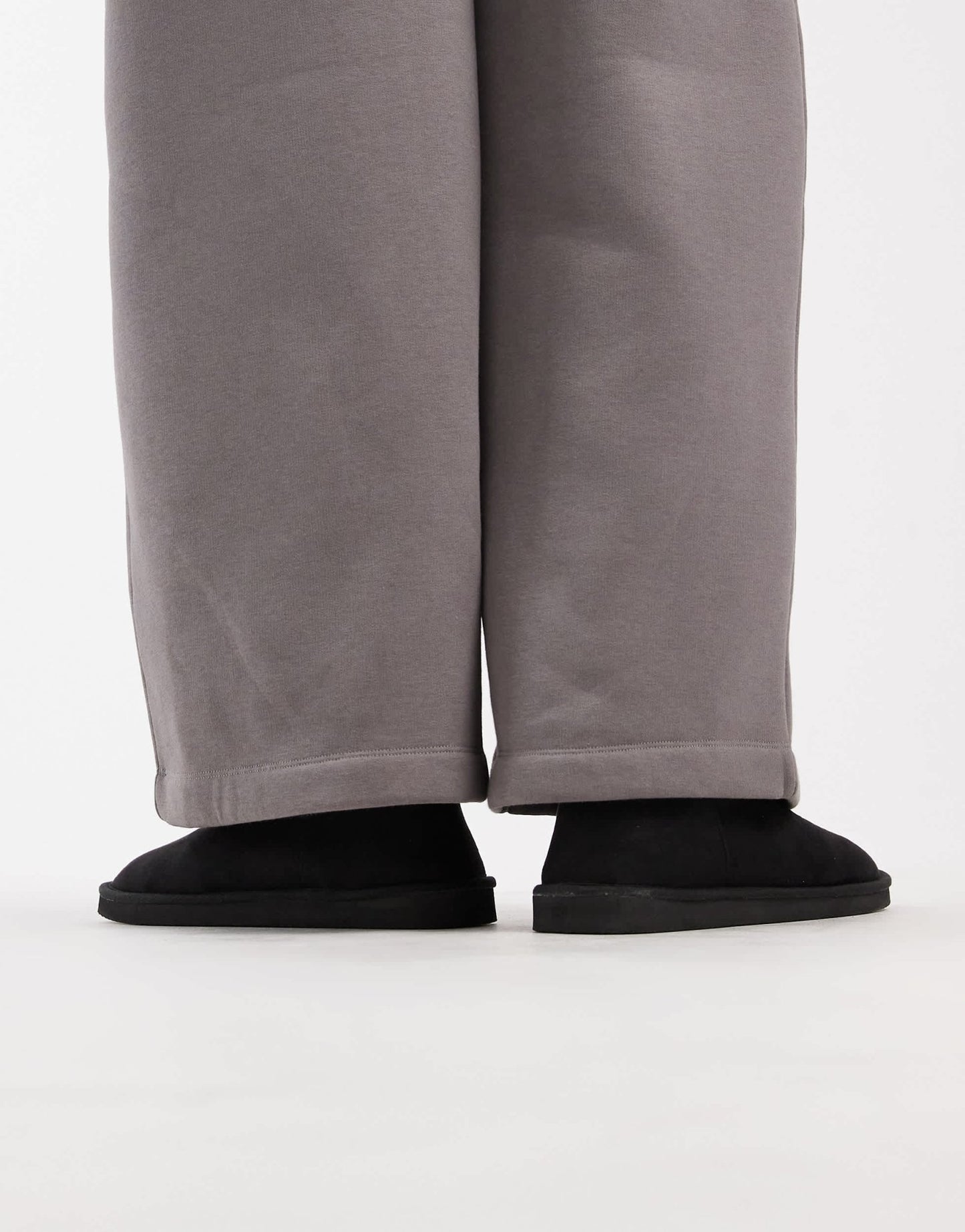 Jack & Jones faux suede boot in black - ASOS Sample Sale