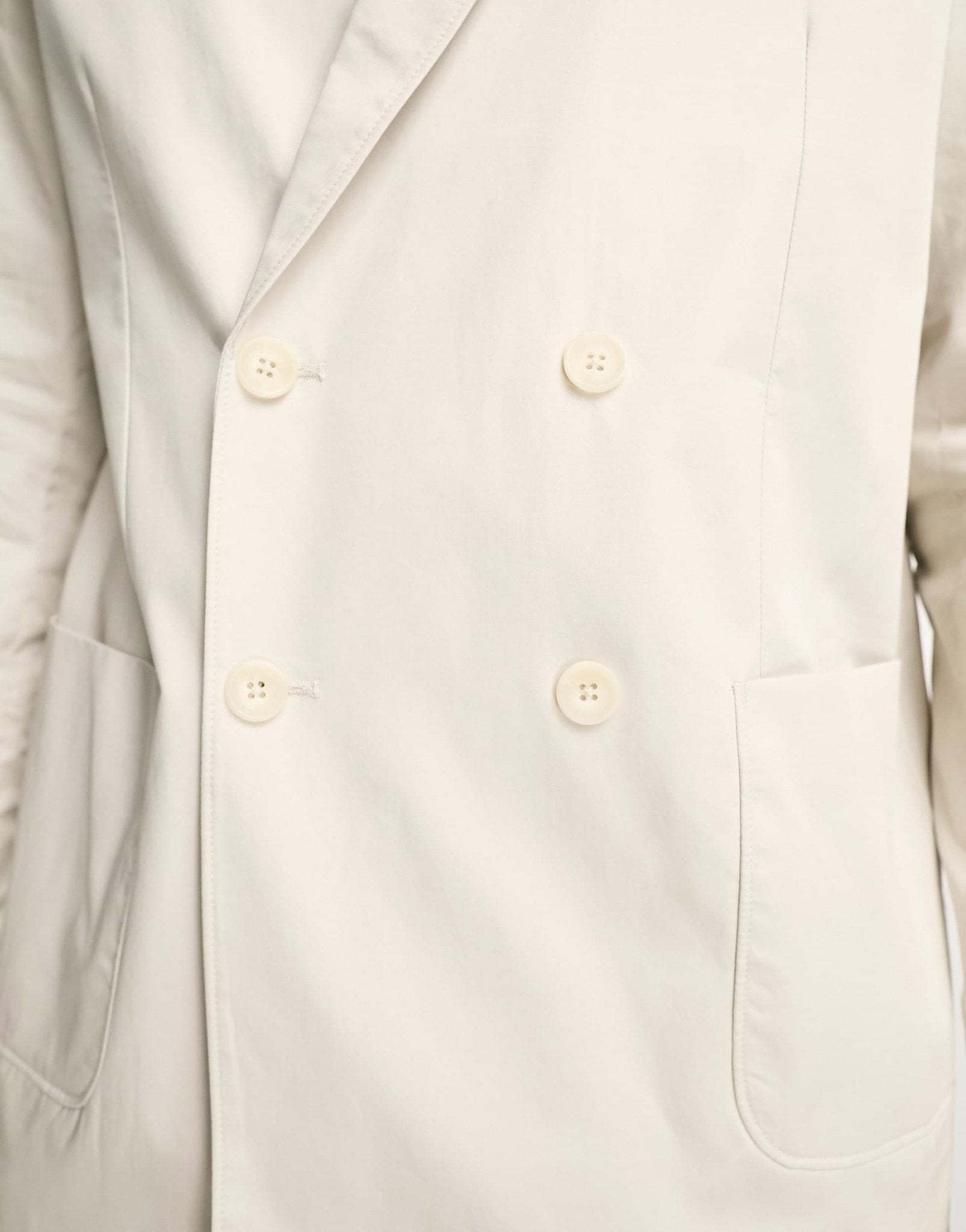 Jack & Jones Premium relaxed fit double breasted suit jacket in cream - ASOS Sample Sale