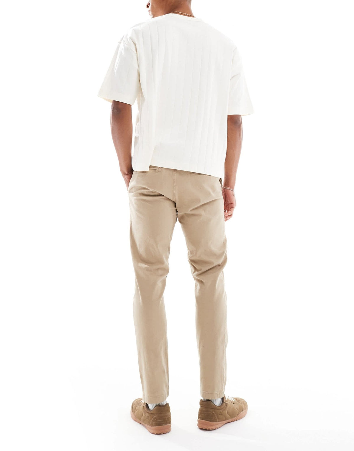 Jack & Jones slim fit chino in beige - ASOS Sample Sale