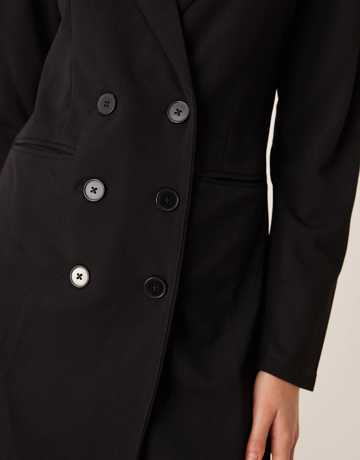 JDY blazer dress in black - ASOS Sample Sale