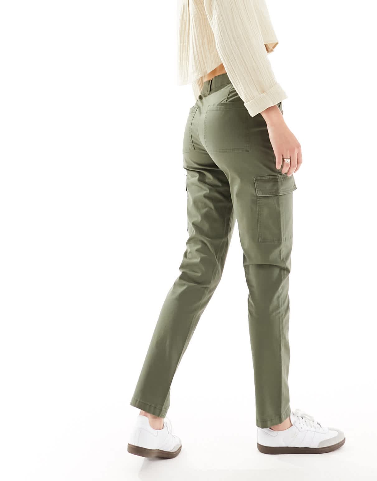 JDY Tall cargo pant in khaki - ASOS Sample Sale